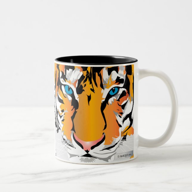 TIGER-ORANGE MUG (Right)