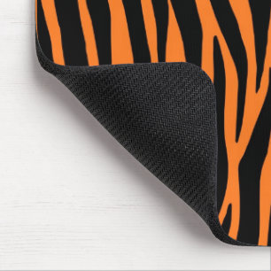 Tiger / Orange Zebra Mouse Pad