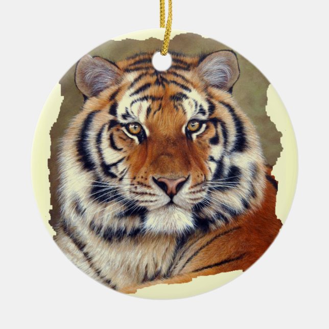 Tiger Ornament (Front)