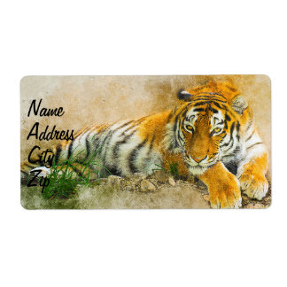 Tiger painting