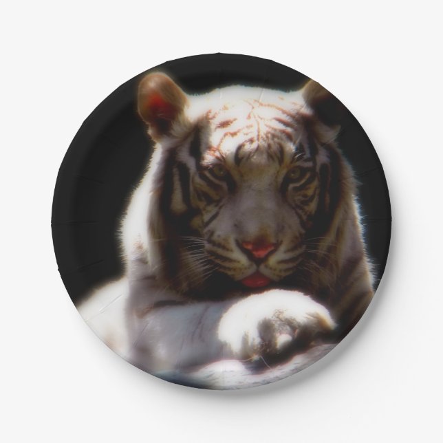 Tiger Paper Plate (Front)
