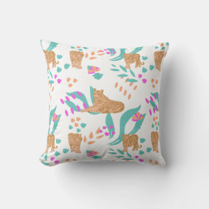 Tiger Parade Cushion