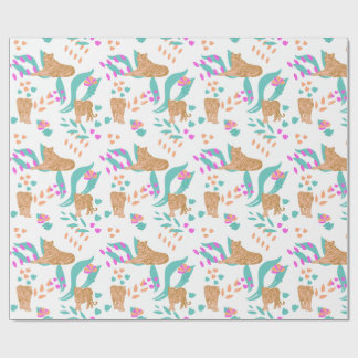 Tiger Parade  Wrapping Paper