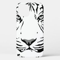 Tiger pattern animal design flat