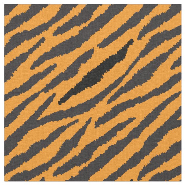 Tiger Pattern Fabric (Close Up)