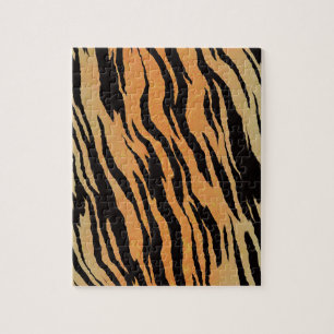 Tiger Pattern Jigsaw Puzzle