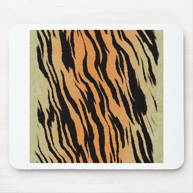 Tiger Pattern Mouse Pad (Front)