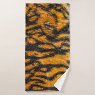 Tiger patterned backgroundabstract, animal, asia,  bath towel