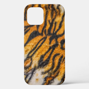 Tiger patterned backgroundpattern, tiger, abstract iPhone 12 case