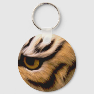 Tiger Photo Keychain