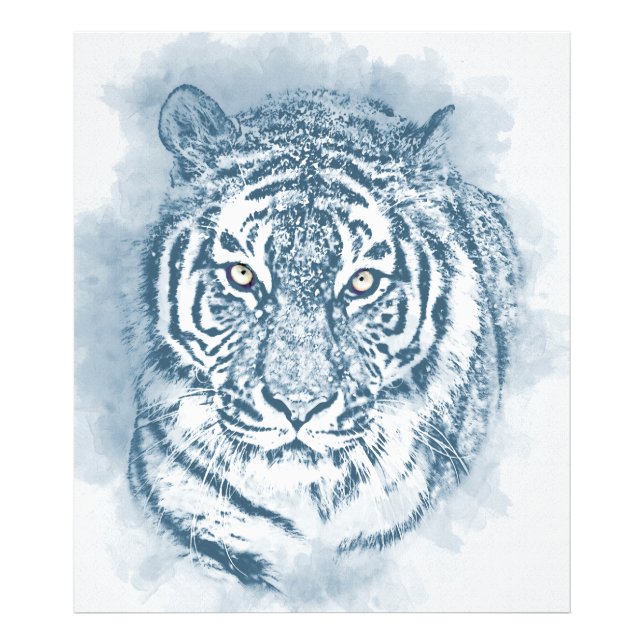 tiger photo print (Front)