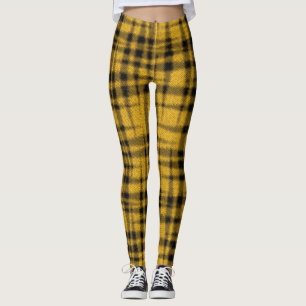 Tiger Plaid Leggings