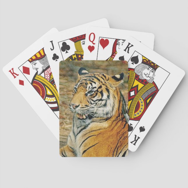 Tiger Playing Cards (Back)