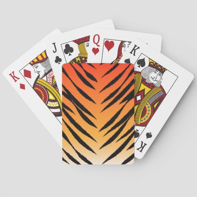 Tiger Playing Cards (Back)