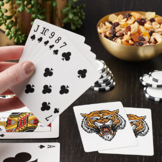 Tiger Poker Cards