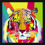 Tiger Pop Art Portraitart, pop, tiger, animal, fac Poster<br><div class="desc">Tiger Pop Art Portrait
art,  pop,  tiger,  animal,  face,  illustration,  graphic design,  portrait,  tropical,  background,  cat,  colour,  decor,  drawing,  drawn,  fashion,  graphic,  looking,  nature,  cute,  vintage,  illustration,  retro, </div>