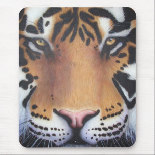 Tiger Portrait Mouse Pad