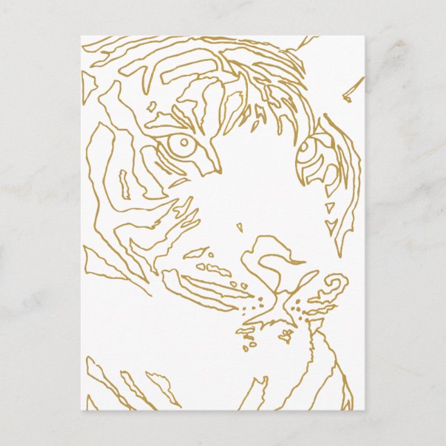 Tiger Post Postcard (Front)