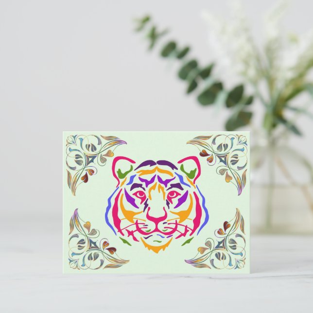 Tiger Postcard (Standing Front)
