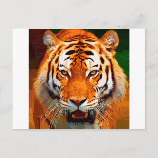 Tiger Postcard