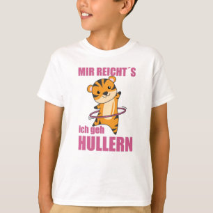 Tiger Predat Cat Hullern Sport Sweet Animals T-Shirt