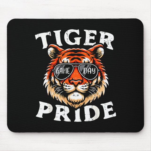 Tiger Pride Men Kids Boys Women Girls Youth Teen  Mouse Pad (Front)