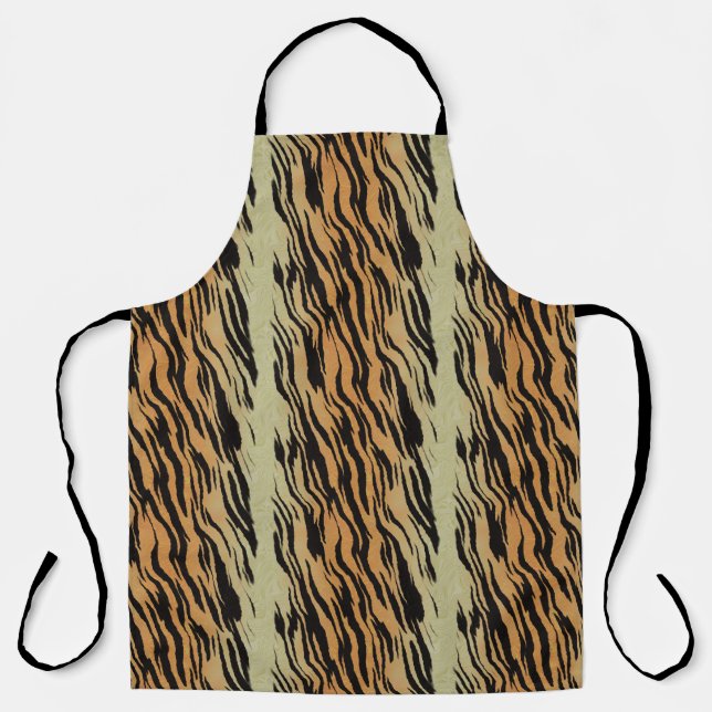 Tiger Print Apron (Front)