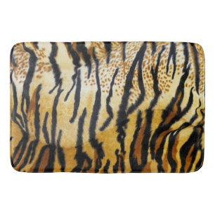 TIGER PRINT BATH MAT