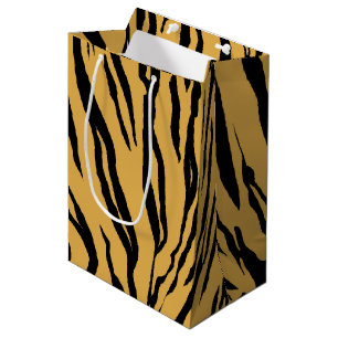 Tiger Print Gift Bag