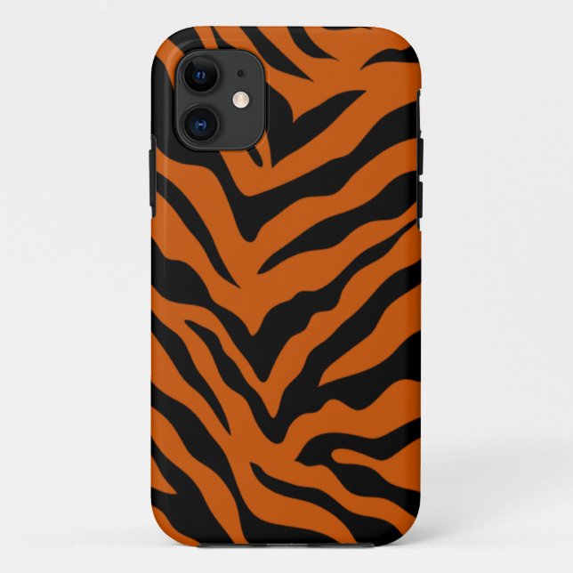 Tiger Print iPhone 5 Case Mate Case (Back)