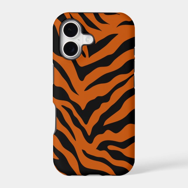 Tiger Print iPhone 5 Case Mate Case (Back)