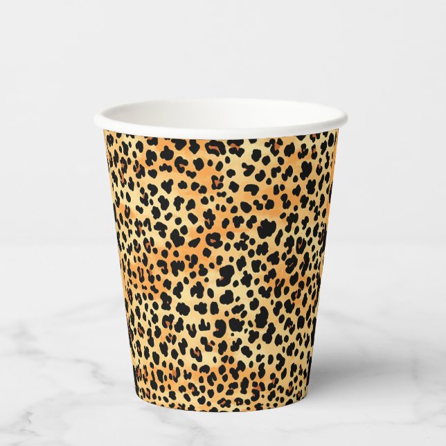 Tiger Print Paper Cup (Front)