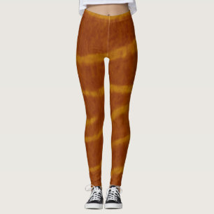 Tiger Print Pattern Leggings
