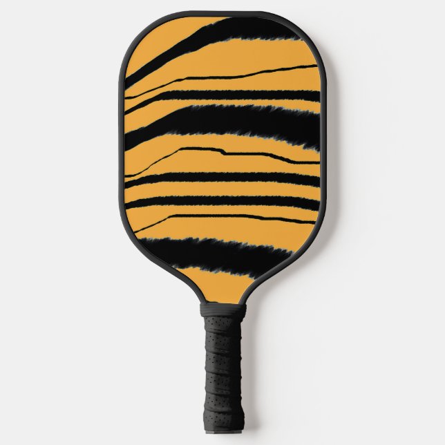 Tiger Print  Pickleball Paddle (Front)
