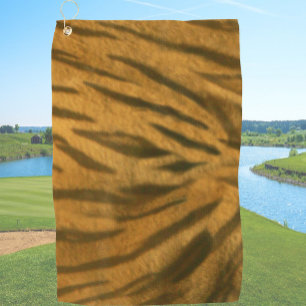 Tiger Print Upload Your Own Photo Custom Picture Golf Towel