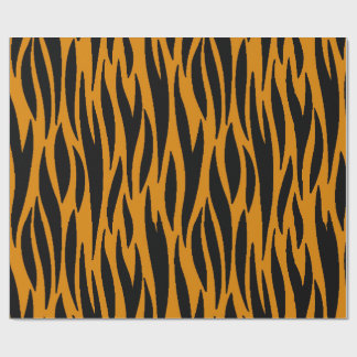 Tiger Print Wrapping Paper