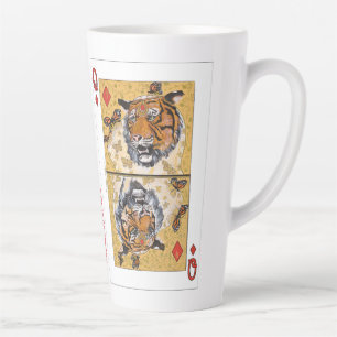Tiger Queen Tall Latte Mug