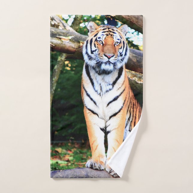 Tiger reserve  hand towel (Hand Towel)