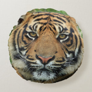 Tiger Round Cushion
