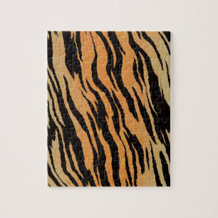 Tiger seamless pattern texture background jigsaw puzzle