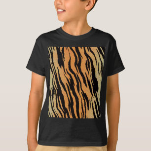 Tiger seamless pattern texture background T-Shirt