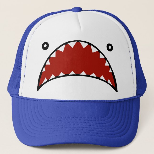 TIGER SHARK ® Monster Trucker Trucker Hat (Front)
