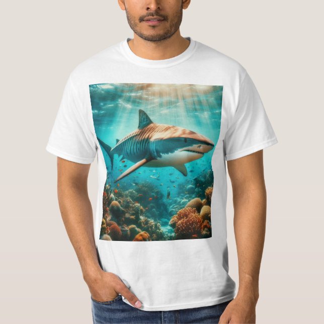 Tiger shark T-Shirt (Front)