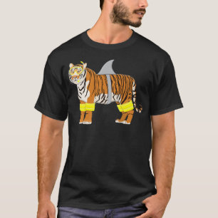 Tiger Shark Tiger Dresses Like Shark Funny Animal