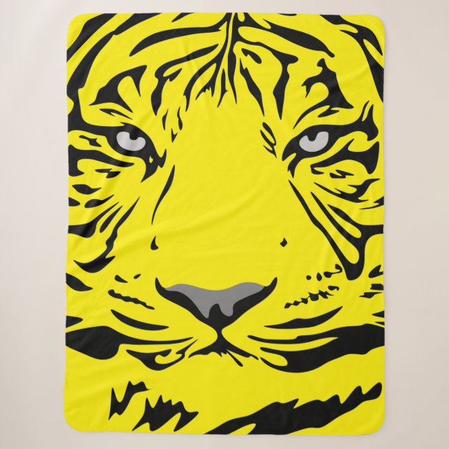 Tiger Sherpa Blanket (Front)