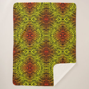 Tiger Sherpa Blanket