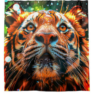 Tiger Shower Curtain