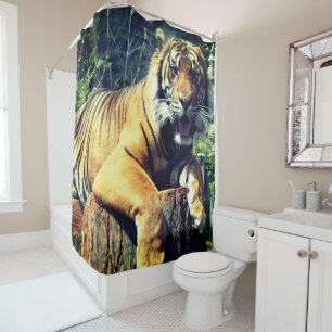 Tiger Shower Curtain