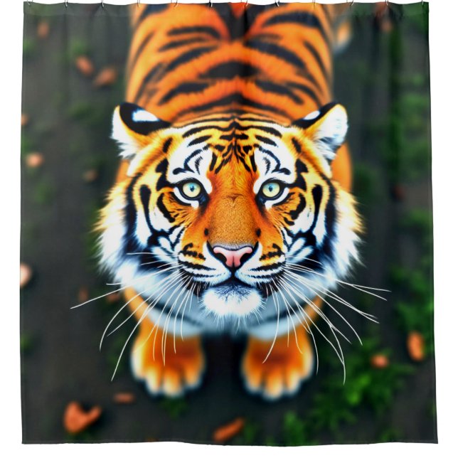 Tiger Shower Curtain (Front)