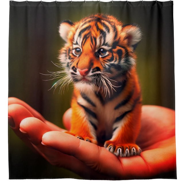 Tiger Shower Curtain (Front)